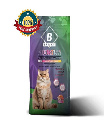 BRISKY ADULT CAT FOOD YETİŞKİN KEDİ MAMA 500GR GURME