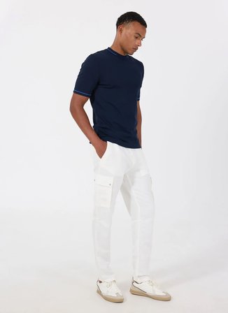 Gmg Fırenze Normal Bel Normal Paça Regular Fit Ekru Erkek Pantolon GU24MSS01014