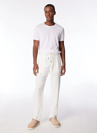 Gmg Fırenze Normal Bel Regular Fit Ekru Erkek Pantolon GU24MSS01017