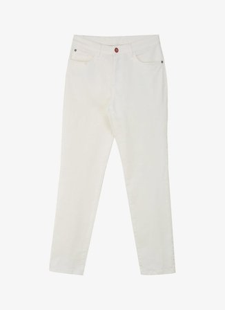 Gmg Fırenze Standart Bel Normal Paça Regular Fit Ekru Erkek Pantolon GU24MSS01210
