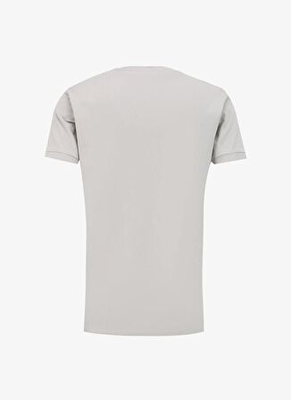 Gmg Fırenze Bisiklet Yaka Gri Erkek T-Shirt GU24MSS03021