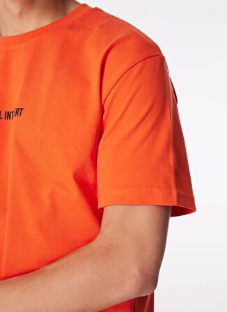 Gmg Fırenze Bisiklet Yaka Turuncu Erkek T-Shirt GU24MSS03010