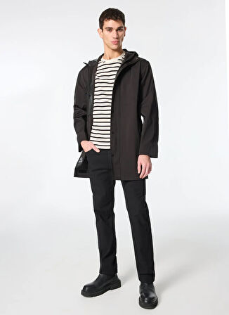 Gmg Fırenze Siyah Erkek Pardösü GU24MFW06201