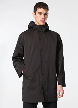 Gmg Fırenze Siyah Erkek Pardösü GU24MFW06201