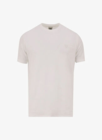 Gmg Fırenze Yuvarlak Yaka Ekru Erkek T-Shirt GU23MSS03009