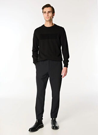 Gmg Fırenze Standart Bel Normal Paça Regular Fit Siyah Erkek Pantolon GU24MFW01011