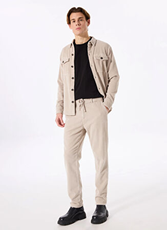 Gmg Fırenze Normal Bel Normal Paça Jogger Taş Erkek Pantolon GU24MFW01017