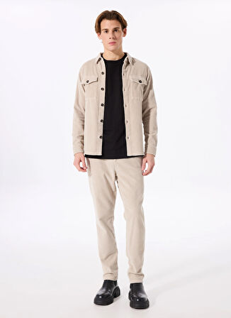 Gmg Fırenze Normal Bel Normal Paça Jogger Taş Erkek Pantolon GU24MFW01017