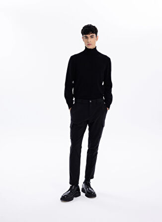 Gmg Fırenze Standart Bel Normal Paça Regular Fit Siyah Erkek Pantolon GU24MFW01024