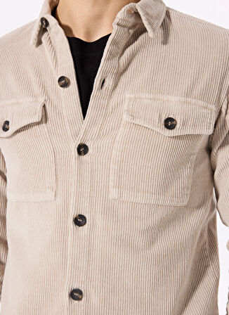 Taş Erkek Regular Fit Gömlek Ceket GU24MFW15003