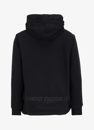 Gmg Fırenze Kapüşon Yaka Siyah Erkek Sweatshırt GU24MFW08031
