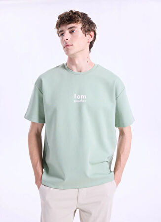 Gmg Fırenze Bisiklet Yaka Mint Erkek T-Shirt GU25MSS03005