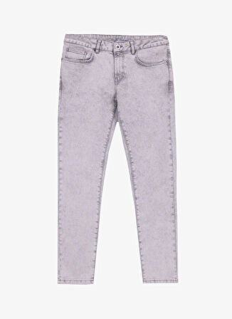 Gmg Fırenze Normal Bel Normal Paça Slim Fit Açık Gri Erkek Denim Pantolon GU25MSS01312