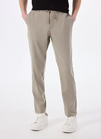 Gmg Fırenze Normal Bel Normal Paça Slim Fit Bej Erkek Pantolon GU25MSS01015