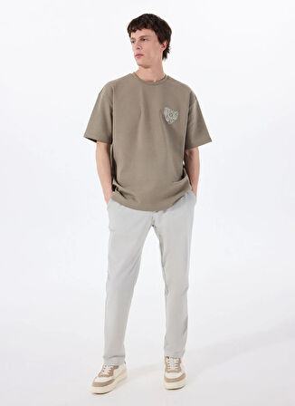 Gmg Fırenze Normal Bel Normal Paça Slim Fit Taş Erkek Pantolon GU25MSS01015