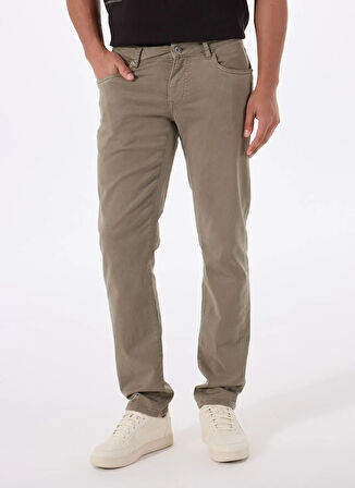 Gmg Fırenze Normal Bel Normal Paça Slim Fit Haki Erkek Pantolon GU25MSS01211