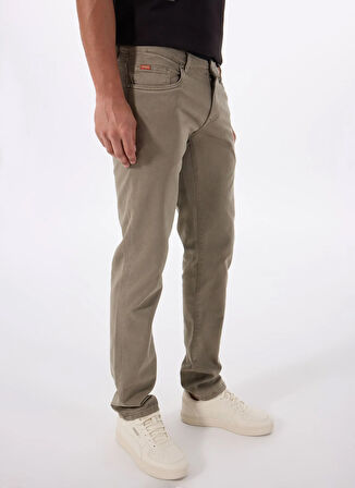 Gmg Fırenze Normal Bel Normal Paça Slim Fit Haki Erkek Pantolon GU25MSS01211
