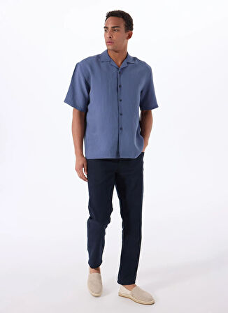 Gmg Fırenze Normal Bel Normal Paça Slim Fit Lacivert Erkek Pantolon GU25MSS01211