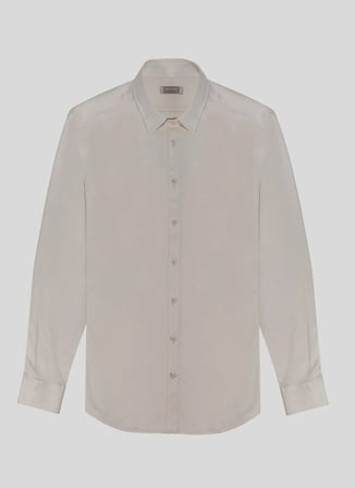 Gmg Fırenze Ekru Erkek Slim Fit Gömlek