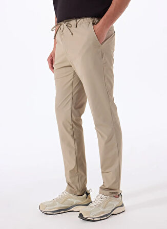 Gmg Fırenze Normal Bel Normal Paça Slim Fit Bej Erkek Pantolon GU25MSS01018