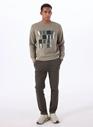 Gmg Fırenze Normal Bel Normal Paça Slim Fit Haki Erkek Pantolon GU25MSS01018