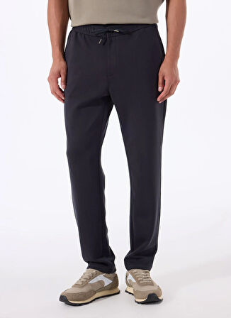 Gmg Fırenze Lastikli Bel Normal Paça Slim Fit Siyah Erkek Pantolon GU25MSS01021