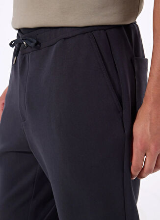 Gmg Fırenze Lastikli Bel Normal Paça Slim Fit Siyah Erkek Pantolon GU25MSS01021