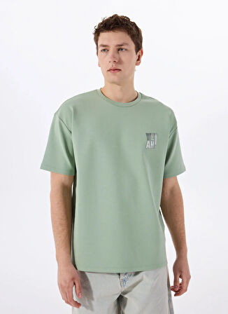 Gmg Fırenze Bisiklet Yaka Mint Erkek T-Shirt GU25MSS03017