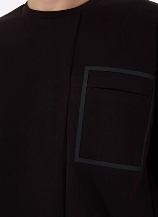 Gmg Fırenze Bisiklet Yaka Siyah Erkek T-Shirt GU25MSS03022