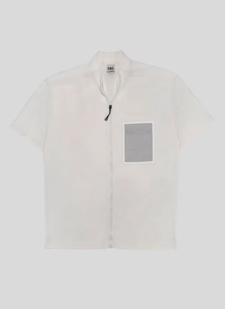 Gmg Fırenze Ekru Erkek Oversize Logo Baskılı T-Shirt GU25MSS03023