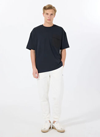Gmg Fırenze Normal Bel Slim Fit Ekru Erkek Eşofman Altı GU25MSS14001