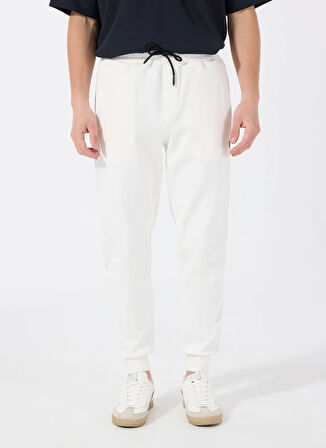 Gmg Fırenze Normal Bel Slim Fit Ekru Erkek Eşofman Altı GU25MSS14001