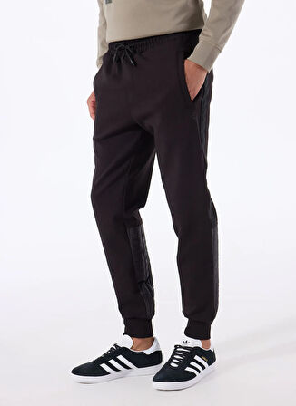 Gmg Fırenze Normal Bel Slim Fit Siyah Erkek Eşofman Altı GU25MSS14001