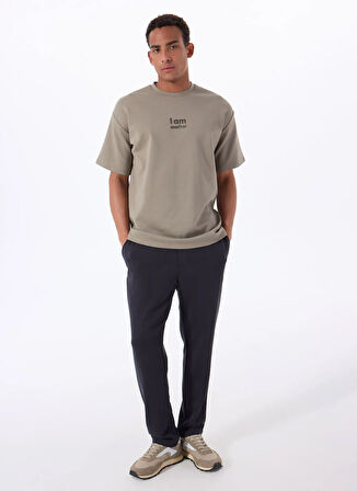 Gmg Fırenze Bisiklet Yaka Haki Erkek T-Shirt GU25MSS03028