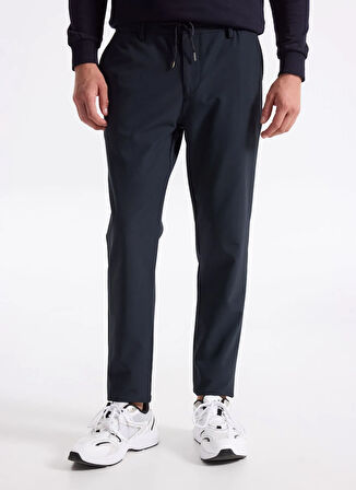 Gmg Fırenze Lastikli Bel Normal Paça Jogger Lacivert Erkek Pantolon GU25MFW01010