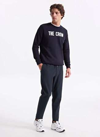 Gmg Fırenze Lastikli Bel Normal Paça Jogger Lacivert Erkek Pantolon GU25MFW01010