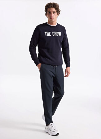 Gmg Fırenze Lastikli Bel Normal Paça Jogger Lacivert Erkek Pantolon GU25MFW01010