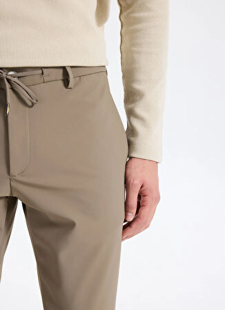 Gmg Fırenze Normal Bel Normal Paça Jogger Bej Erkek Pantolon GU25MFW01012