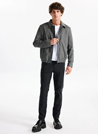 Gmg Fırenze Normal Bel Normal Paça Normal Siyah Erkek Pantolon GU25MFW01210