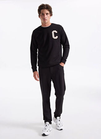 Gmg Fırenze Normal Bel Normal Paça Normal Siyah Erkek Pantolon GU25MFW01211