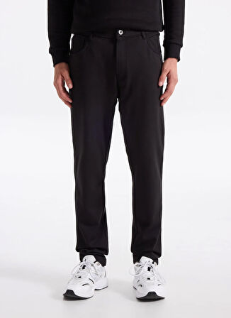 Gmg Fırenze Normal Bel Normal Paça Normal Siyah Erkek Pantolon GU25MFW01211
