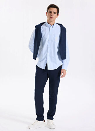 Gmg Fırenze Normal Bel Normal Paça Slim Fit Lacivert Erkek Pantolon GU25MFW01013