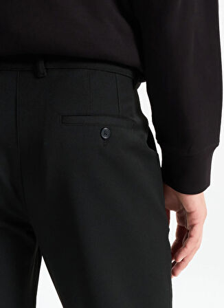 Gmg Fırenze Normal Bel Normal Paça Slim Fit Siyah Erkek Pantolon GU25MFW01013