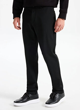 Gmg Fırenze Normal Bel Normal Paça Slim Fit Siyah Erkek Pantolon GU25MFW01013