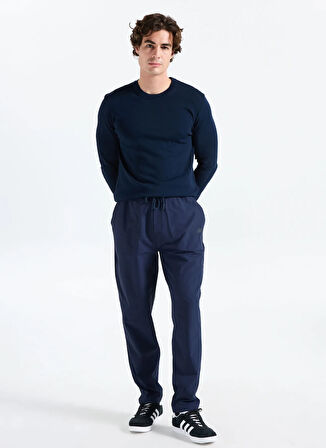 Gmg Fırenze Bisiklet Yaka Slim Fit Lacivert Erkek Kazak GU25MFW04030