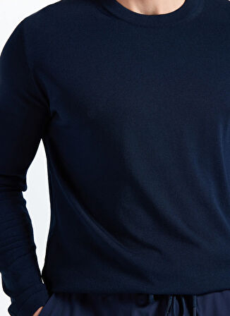 Gmg Fırenze Bisiklet Yaka Slim Fit Lacivert Erkek Kazak GU25MFW04030