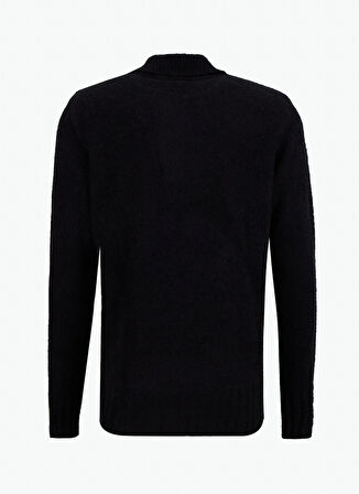 Gmg Fırenze Polo Yaka Regular Fit Siyah Erkek Kazak GU25MFW04025