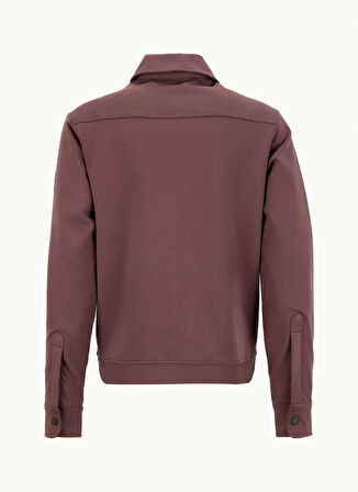 Gmg Fırenze Gömlek Yaka Mürdüm Erkek Sweatmont GU25MFW05013