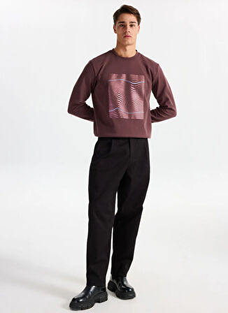 Gmg Fırenze Normal Bel Normal Paça Baggy Siyah Erkek Pantolon GU25MFW01017