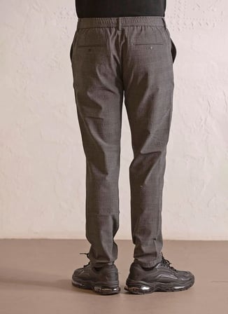 Gmg Fırenze Antrasit Erkek Regular Fit Prince de Galles Pantolon GU25MFW01044